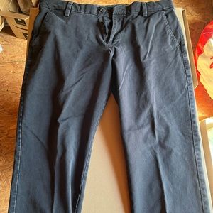 Dockers straight fit black mens pants size w34 L29